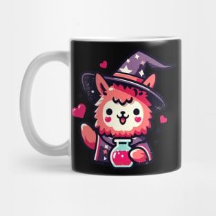 Kawaii llama wizard of love Mug